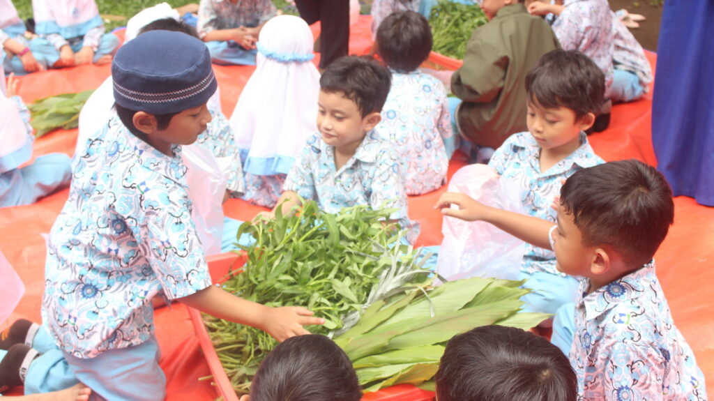 Panen dan Market Day PG-TK Al Muslim